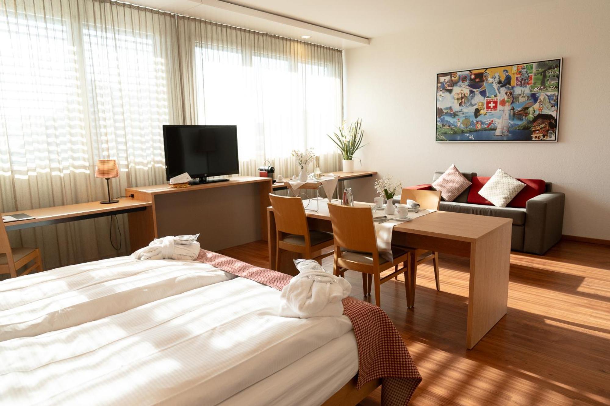 Swissever Hotel Zug Steinhausen Номер фото