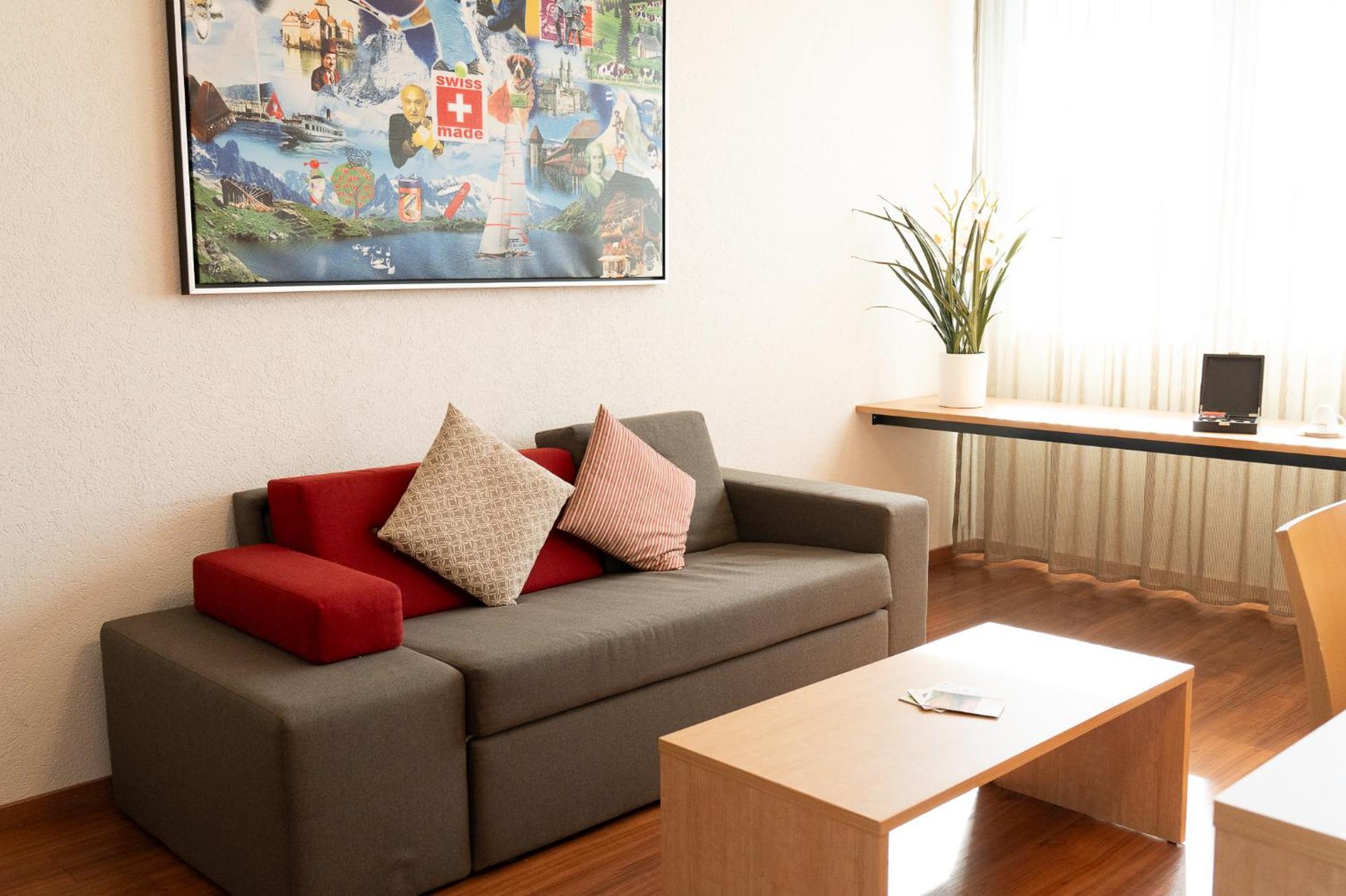 Swissever Hotel Zug Steinhausen Номер фото