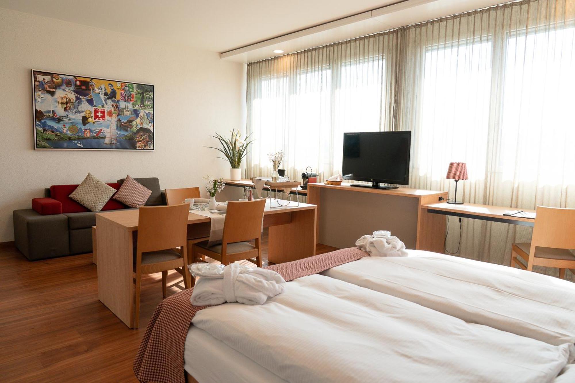 Swissever Hotel Zug Steinhausen Номер фото